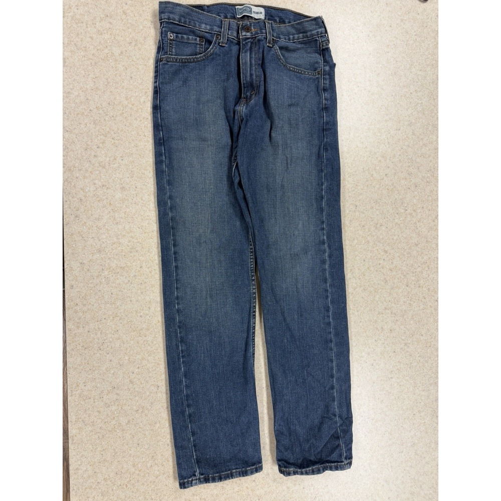 Levi Strauss Signature Mens Size 30x32 Jeans Original Straight Fit 100% Cotton